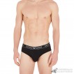 Quần lót nam Emporio Armani Cotton Silver Brief 2-pack Black